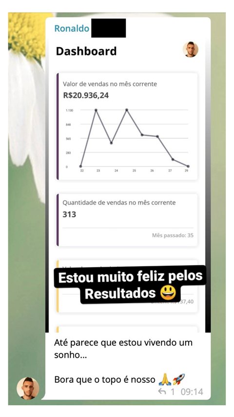 Print de resultado de sócio