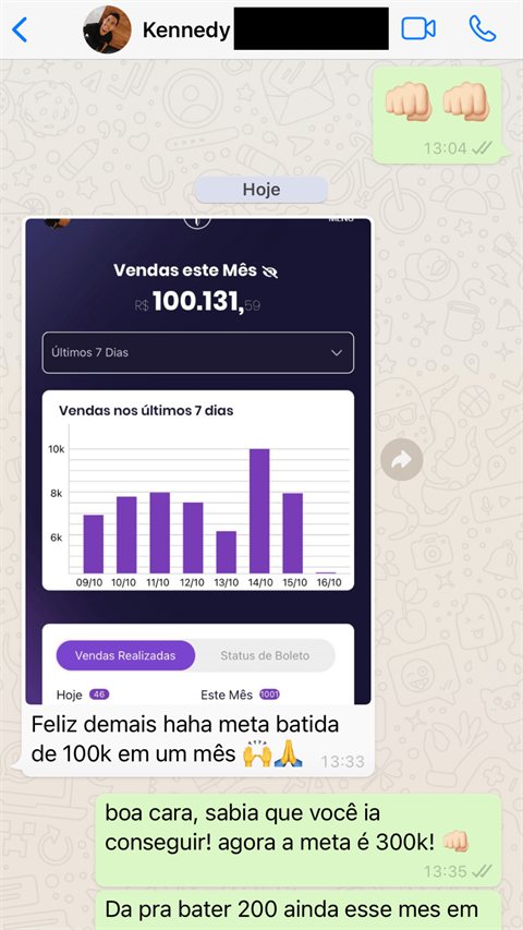 Print de resultado de sócio