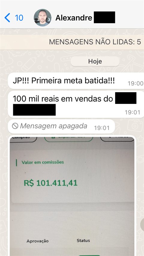 Print de resultado de sócio